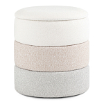 Пуф Three Colors в ткани букле из трех цветов  варинант исполнения - 1 | Loft Concept в Нижнем Новгороде