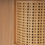 Комод с 3-мя ящиками из плетеного ротанга Ruiz Light Chest of Drawers варинант исполнения - 5 | Loft Concept в Нижнем Новгороде