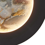 Бра в форме диска черного цвета Borders of Black варинант исполнения - 2 | Loft Concept в Нижнем Новгороде