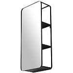 Прямоугольное настенное зеркало с полками Malcolm Industrial Mood Mirror варинант исполнения - 1 | Loft Concept в Нижнем Новгороде