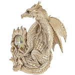 Часы в виде дракона Light Gold Dragon Clock варинант исполнения - 2 | Loft Concept в Нижнем Новгороде
