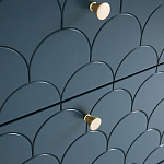 Комод с 6 выдвижными ящиками Scale Ornament Blue Chest of Drawers варинант исполнения - 5 | Loft Concept в Нижнем Новгороде