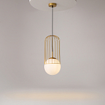 Подвесной светильник Cage Ball Pendant варинант исполнения - 2 | Loft Concept в Нижнем Новгороде