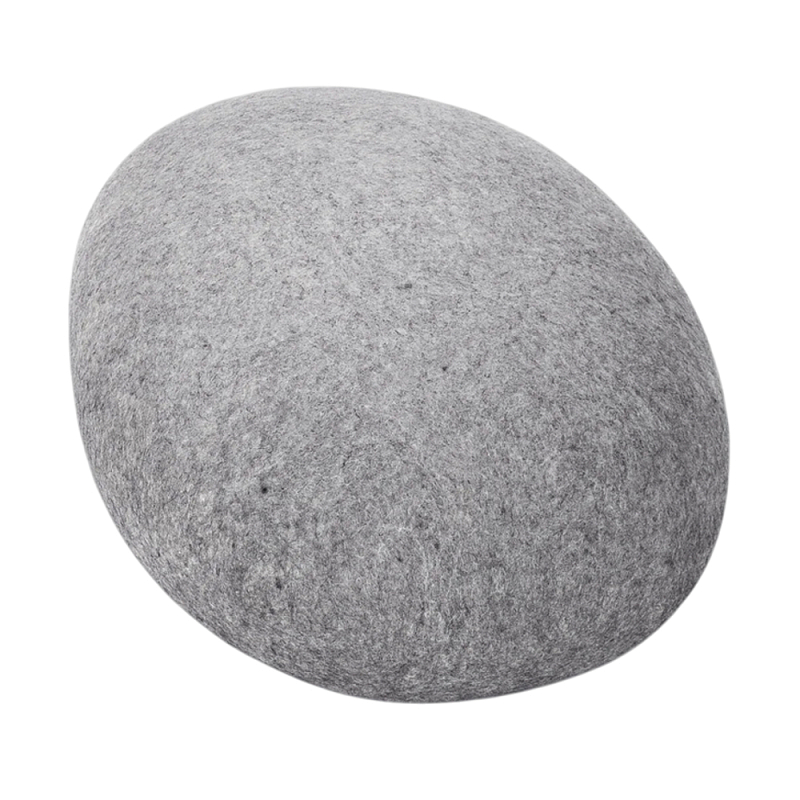 Пуф - Камень SOLID Серый Белый Светло-серый в Нижнем Новгороде | Loft Concept 