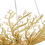 Люстра в форме золотой чаши из кораллов Coral Decor варинант исполнения - 1 | Loft Concept в Нижнем Новгороде