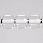 Люстра линейная с 6-ю прозрачными стеклянными плафонами округлой формы HANDLE GRAPE варинант исполнения - 4 | Loft Concept в Нижнем Новгороде