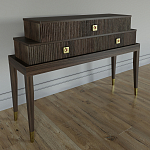 Премиальная Консоль с тремя ящиками Elsa Dreams Walnut варинант исполнения - 1 | Loft Concept в Нижнем Новгороде