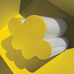 Настольная дизайнерская лампа Poltronova Passiflora Yellow Table Lamp варинант исполнения - 7 | Loft Concept в Нижнем Новгороде