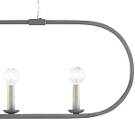 Люстра линейная в овальной раме Traditional Clean Lines варинант исполнения - 1 | Loft Concept в Нижнем Новгороде