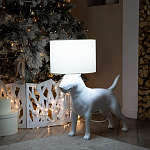 Лампа COLLECTION OF DOGS с абажуром Бультерьер варинант исполнения - 10 | Loft Concept в Нижнем Новгороде