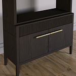 Стеллаж Primo с ящиками Темный орех варинант исполнения - 3 | Loft Concept в Нижнем Новгороде