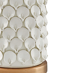 Настольная лампа покрытая лепестками белых цветов Fancy Calla Lily варинант исполнения - 1 | Loft Concept в Нижнем Новгороде