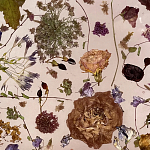 Круглый журнальный столик со столешницей из эпоксидной смолы Epoxy Resin Flowers Coffee Table варинант исполнения - 10 | Loft Concept в Нижнем Новгороде