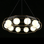 Люстра подвесная круглая с белыми плафонами Martin варинант исполнения - 1 | Loft Concept в Нижнем Новгороде