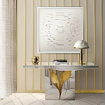 Консоль прямоугольная с основанием в виде расколотого камня Lapiaz варинант исполнения - 1 | Loft Concept в Нижнем Новгороде