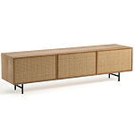 ТВ-тумба с декором из ротанга Pansy Rattan TV Stand варинант исполнения - 6 | Loft Concept в Нижнем Новгороде