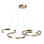 Люстра подвесная светодиодная в виде волнообразной ленты Ribbon Vortex варинант исполнения - 15 | Loft Concept в Нижнем Новгороде