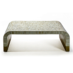 Стол журнальный Белый  BONE INLAY SIDE TABLE-Cream варинант исполнения - 2 | Loft Concept в Нижнем Новгороде