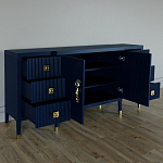 Большой Комод-буфет Elsa Dreams Blue с ящиками варинант исполнения - 6 | Loft Concept в Нижнем Новгороде