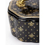 Шкатулка черного цвета с крышкой с фигуркой льва Eden Garden варинант исполнения - 3 | Loft Concept в Нижнем Новгороде