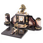 Настольный письменный набор из яшмы с декором в виде орла Manager Organizer варинант исполнения - 2 | Loft Concept в Нижнем Новгороде