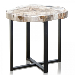 PETRIFIED WOOD COFFEETABLE S Окаменелое дерево