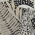 Мебельная ткань Шенилл коричневый принт 280 см T2-146 варинант исполнения - 2 | Loft Concept в Нижнем Новгороде