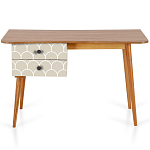 Письменный стол с принтом на ящиках Elise Desk варинант исполнения - 4 | Loft Concept в Нижнем Новгороде