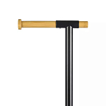 Держатель для туалетной бумаги с подвесным ершиком Black Bathroom Accessory варинант исполнения - 3 | Loft Concept в Нижнем Новгороде