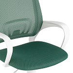 Офисное кресло с основанием из белого пластика Desk chairs Green варинант исполнения - 6 | Loft Concept в Нижнем Новгороде