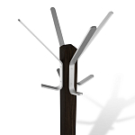 Вешалка с квадратным основанием и 4-мя металлическими крючками Industrial Metal Rust варинант исполнения - 2 | Loft Concept в Нижнем Новгороде