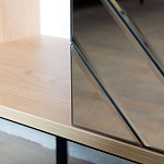 Шкаф-буфет с зеркальным декором Serena Cupboard варинант исполнения - 3 | Loft Concept в Нижнем Новгороде