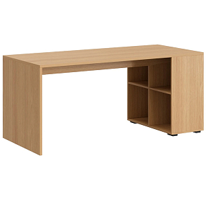 Рабочий стол с отделением из 4 полок Today Оak