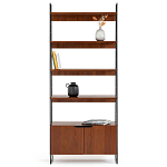 Стеллаж из орехового дерева Olson Rack варинант исполнения - 1 | Loft Concept в Нижнем Новгороде