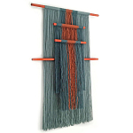 Декор на стену Макраме из нитей Japan Wall Panel Orange варинант исполнения - 1 | Loft Concept в Нижнем Новгороде