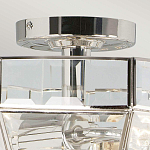 Потолочный светильник шестигранной формы с прозрачными стеклянным плафоном Elstead Lighting варинант исполнения - 6 | Loft Concept в Нижнем Новгороде