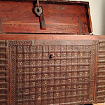 Большой Этнический сундук с металлическим декором  варинант исполнения - 1 | Loft Concept в Нижнем Новгороде