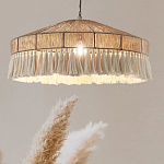 Люстра круглая плетеная с кисточками Dome Sun Glow варинант исполнения - 2 | Loft Concept в Нижнем Новгороде