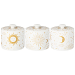 Чайный сервиз из фарфора с рисунком звезд и созвездий на 6 персон 14 предметов Porcelain Astronomy Collection варинант исполнения - 2 | Loft Concept в Нижнем Новгороде