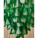 Люстра из стеклянных зеленых лепестков Petalled Illuminator варинант исполнения - 6 | Loft Concept в Нижнем Новгороде