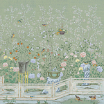 Обои ручная роспись Temple Newsam Mercury Grey варинант исполнения - 2 | Loft Concept в Нижнем Новгороде