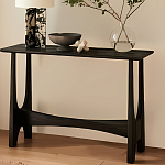 Консоль деревянная чёрная Black Tanner варинант исполнения - 4 | Loft Concept в Нижнем Новгороде