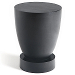 Приставной столик из массива манго Tom-tom Black варинант исполнения - 1 | Loft Concept в Нижнем Новгороде