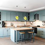 Подвесной светильник со стеклянном плафоном в форме бокала Kaleido варинант исполнения - 33 | Loft Concept в Нижнем Новгороде