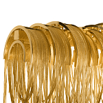 Люстра подвесная с металлическими цепочками и изогнутыми металлическими дугами 72 см Atlantis Chain варинант исполнения - 20 | Loft Concept в Нижнем Новгороде