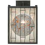 Бра с круглой зеркальной вставкой с эффектом ржавчины Stunning Radiance варинант исполнения - 2 | Loft Concept в Нижнем Новгороде