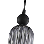 Подвесной светильник с рифленым стеклянным плафоном цилиндрической формы ARTICOLO варинант исполнения - 2 | Loft Concept в Нижнем Новгороде