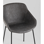 Стул Ashby экокожа серый варинант исполнения - 3 | Loft Concept в Нижнем Новгороде