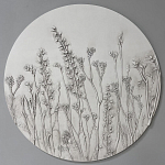 Панно Серые цветы варинант исполнения - 1 | Loft Concept в Нижнем Новгороде