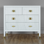 Бельевой Комод с 4 ящиками Elsa Dreams White варинант исполнения - 5 | Loft Concept в Нижнем Новгороде